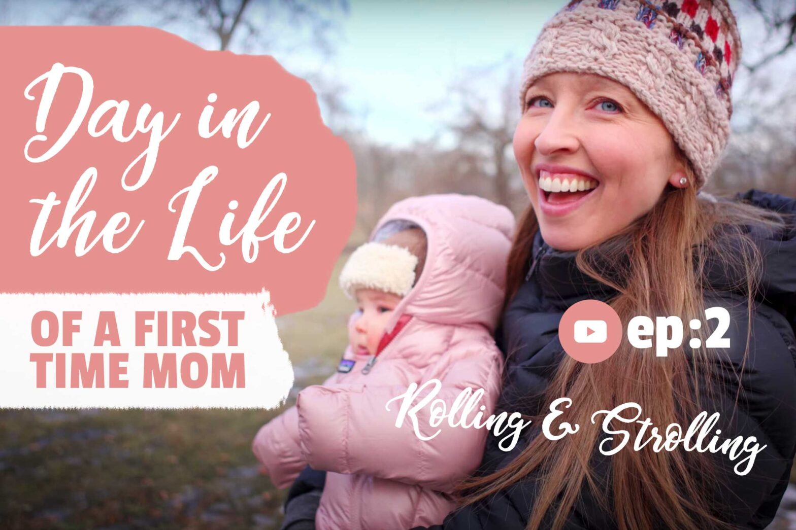 Day in the Life of a First Time Mom: Vlog Episode 2, Rolling & Strolling